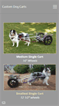 Mobile Screenshot of customdogcarts.com